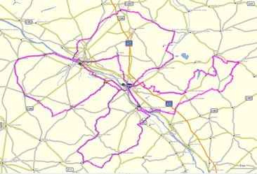 Circuits autour de Briare