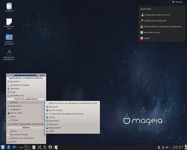 Aper&ccedil;u de Mageia 5
