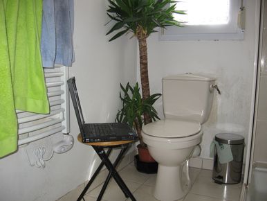 Pc dans les toilettes
