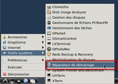 boot-repair dans lemenu