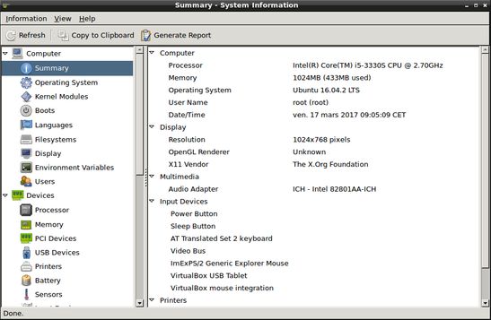 hardinfo
