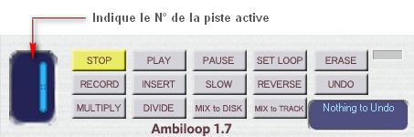Vue de la zone des commandes